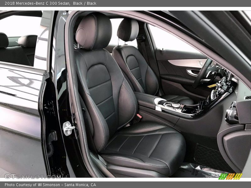 Black / Black 2018 Mercedes-Benz C 300 Sedan