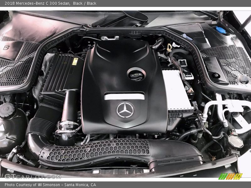 Black / Black 2018 Mercedes-Benz C 300 Sedan