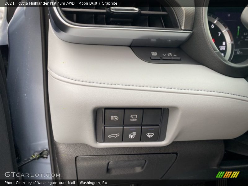 Moon Dust / Graphite 2021 Toyota Highlander Platinum AWD