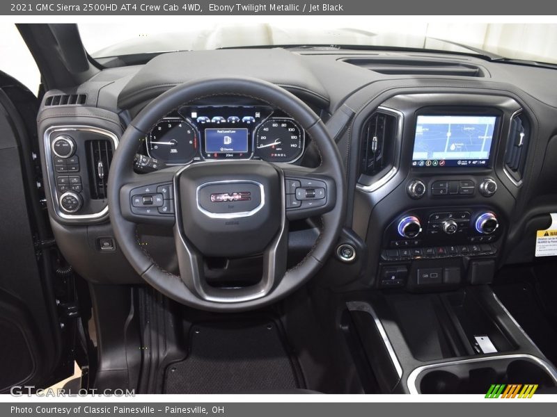 Ebony Twilight Metallic / Jet Black 2021 GMC Sierra 2500HD AT4 Crew Cab 4WD