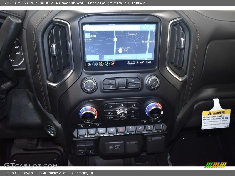 Ebony Twilight Metallic / Jet Black 2021 GMC Sierra 2500HD AT4 Crew Cab 4WD