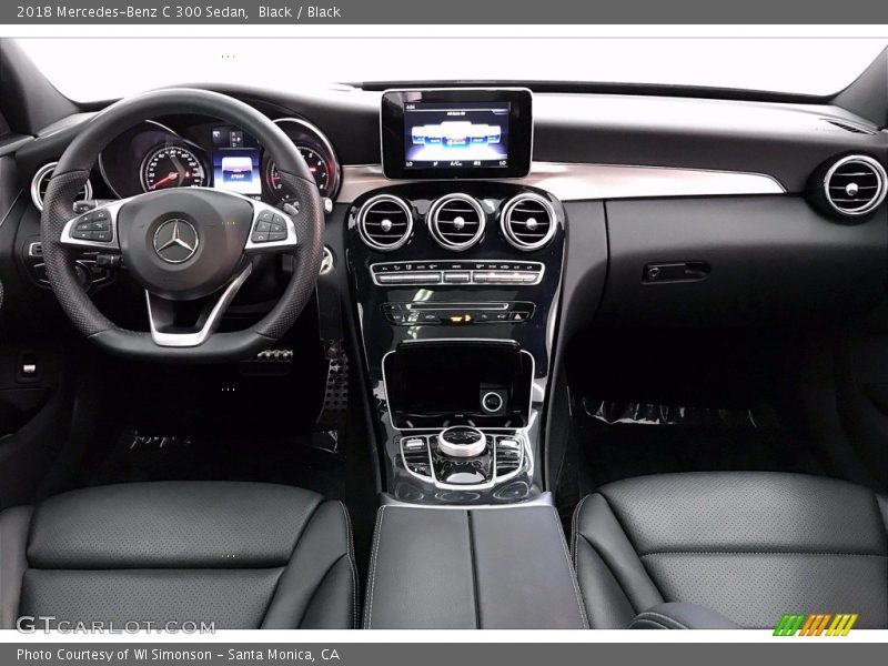 Black / Black 2018 Mercedes-Benz C 300 Sedan