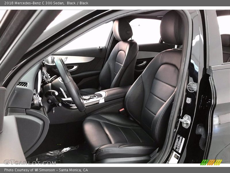 Black / Black 2018 Mercedes-Benz C 300 Sedan