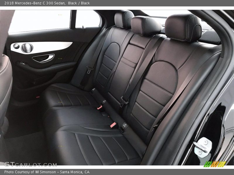 Black / Black 2018 Mercedes-Benz C 300 Sedan