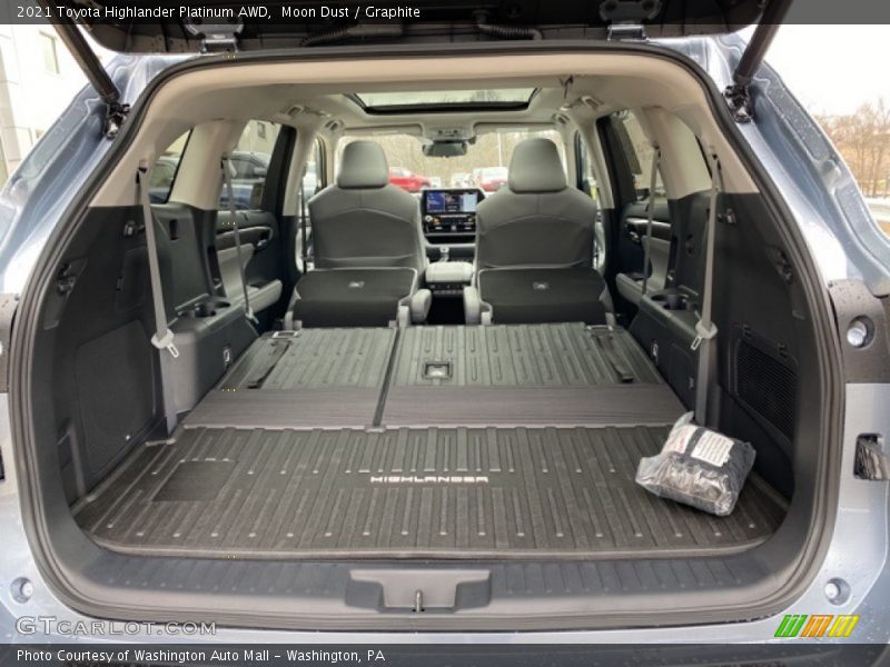 Moon Dust / Graphite 2021 Toyota Highlander Platinum AWD