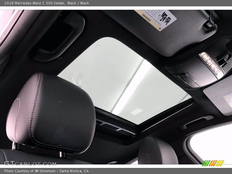 Black / Black 2018 Mercedes-Benz C 300 Sedan