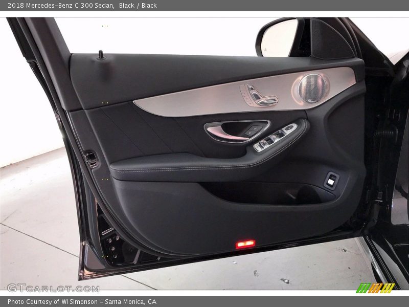 Black / Black 2018 Mercedes-Benz C 300 Sedan
