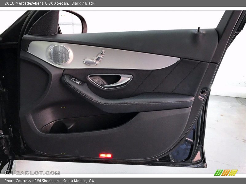 Black / Black 2018 Mercedes-Benz C 300 Sedan