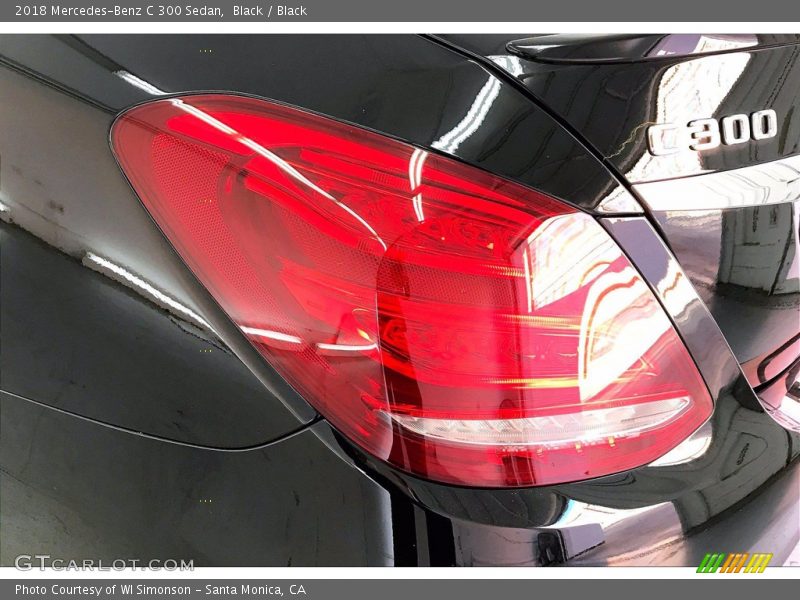 Black / Black 2018 Mercedes-Benz C 300 Sedan