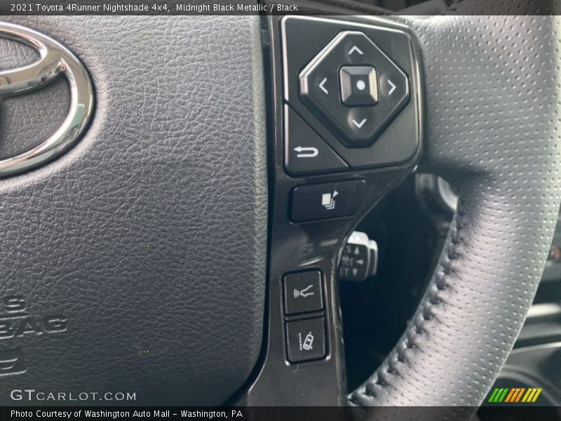 Midnight Black Metallic / Black 2021 Toyota 4Runner Nightshade 4x4
