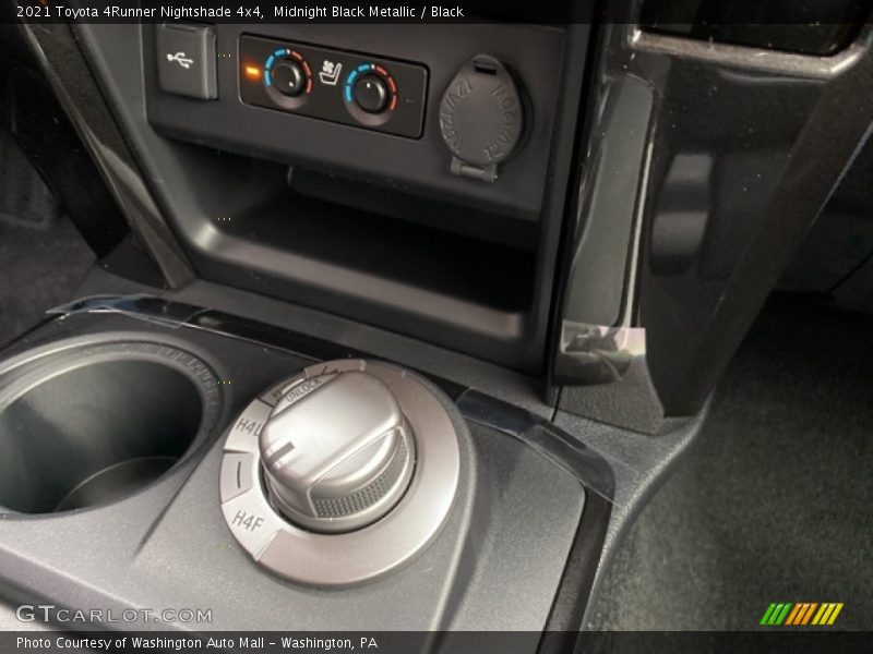 Controls of 2021 4Runner Nightshade 4x4