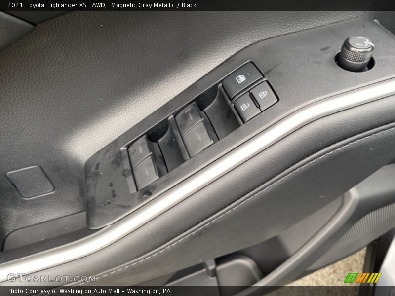 Magnetic Gray Metallic / Black 2021 Toyota Highlander XSE AWD