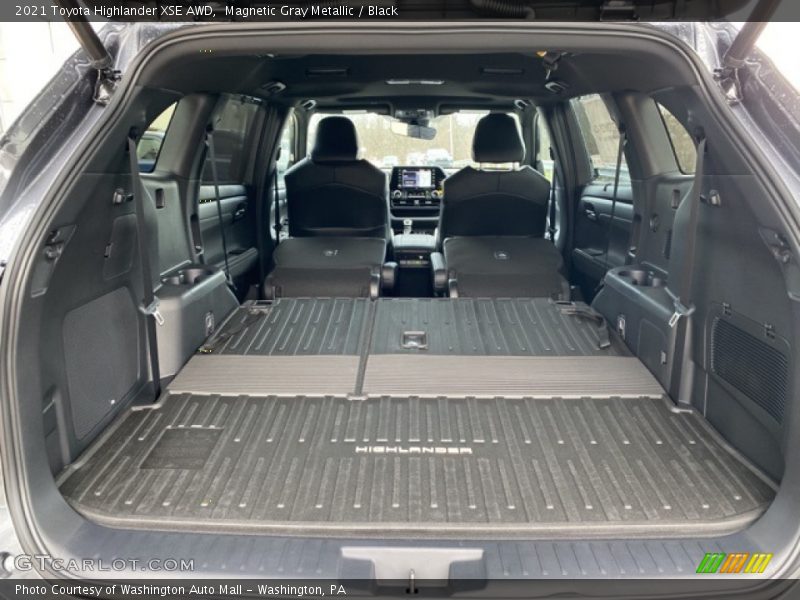Magnetic Gray Metallic / Black 2021 Toyota Highlander XSE AWD