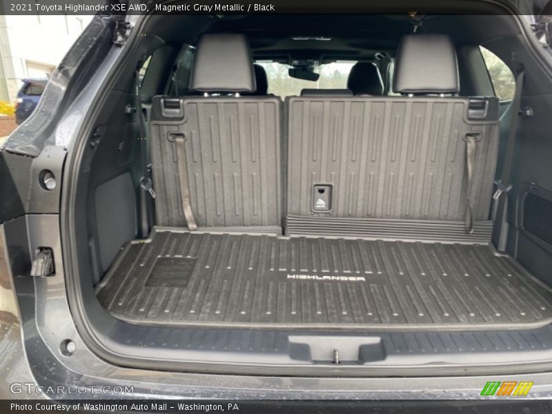 Magnetic Gray Metallic / Black 2021 Toyota Highlander XSE AWD