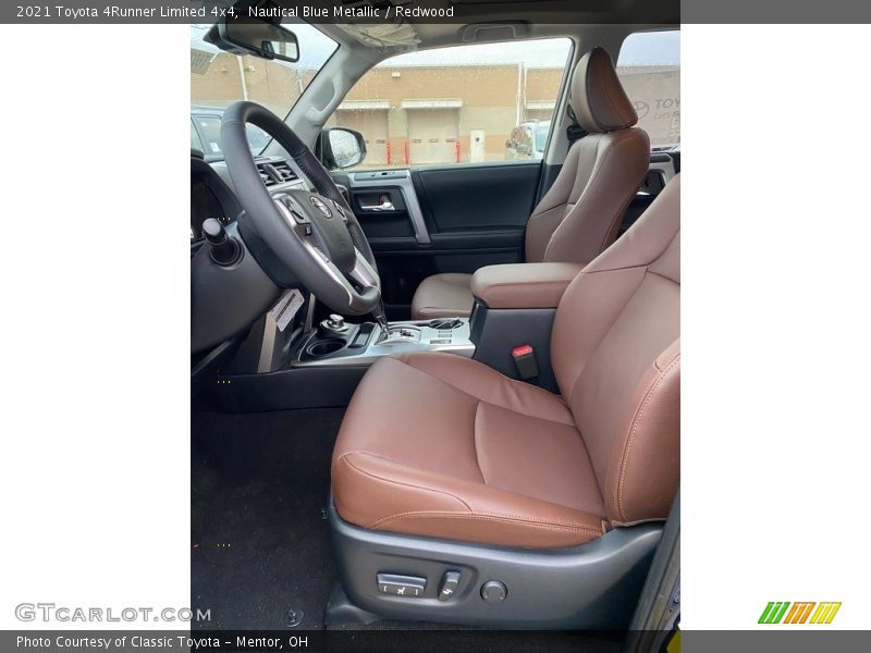 Nautical Blue Metallic / Redwood 2021 Toyota 4Runner Limited 4x4