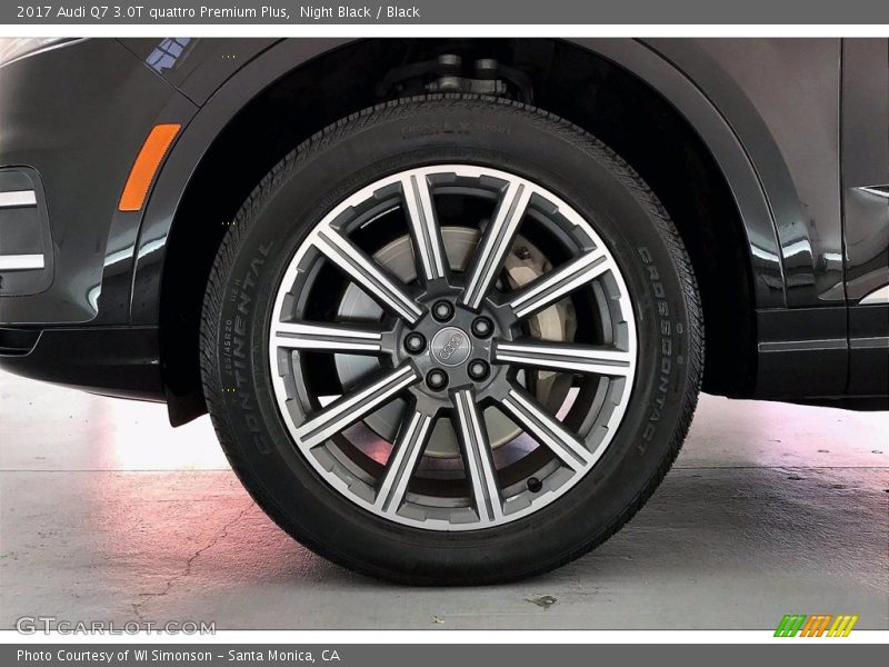 Night Black / Black 2017 Audi Q7 3.0T quattro Premium Plus