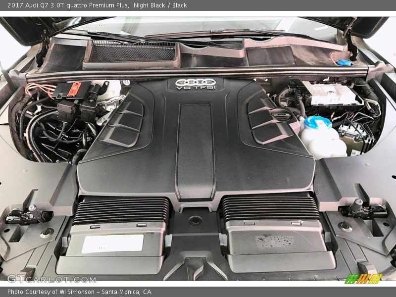 Night Black / Black 2017 Audi Q7 3.0T quattro Premium Plus