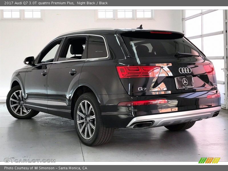 Night Black / Black 2017 Audi Q7 3.0T quattro Premium Plus