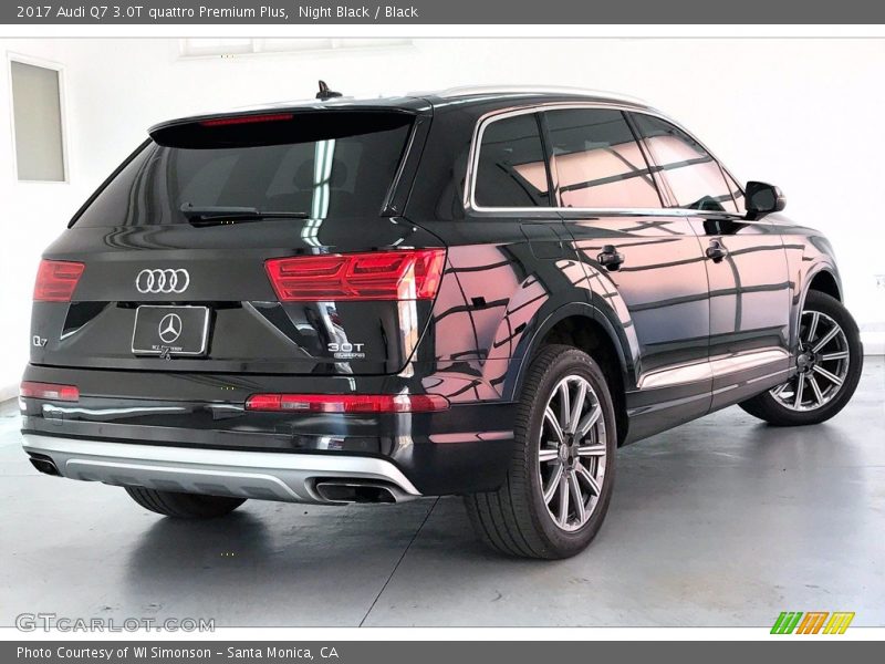 Night Black / Black 2017 Audi Q7 3.0T quattro Premium Plus