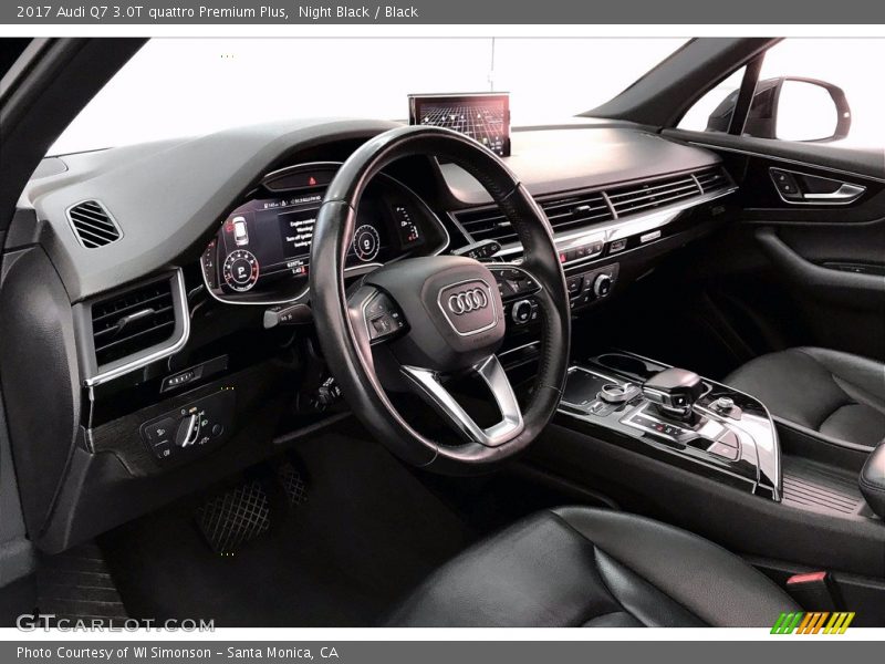 Night Black / Black 2017 Audi Q7 3.0T quattro Premium Plus