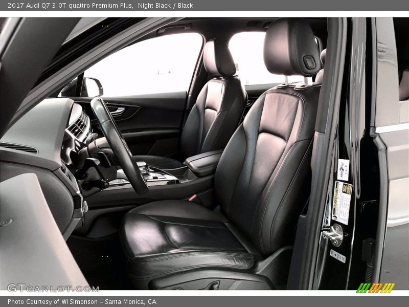 Night Black / Black 2017 Audi Q7 3.0T quattro Premium Plus