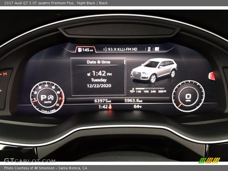 Night Black / Black 2017 Audi Q7 3.0T quattro Premium Plus