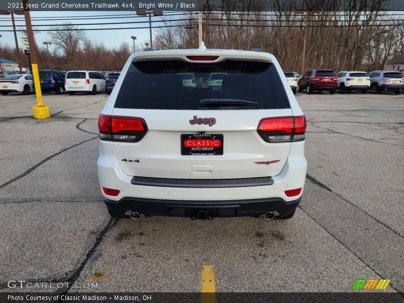 Bright White / Black 2021 Jeep Grand Cherokee Trailhawk 4x4