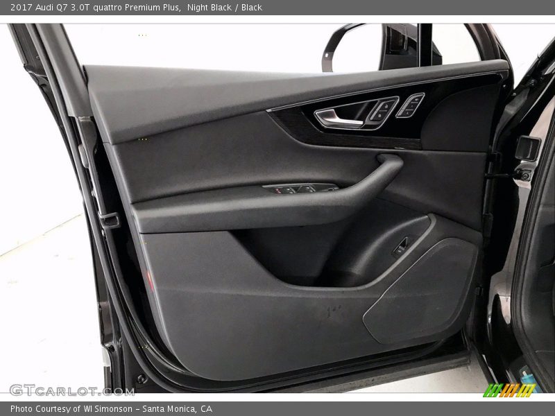 Night Black / Black 2017 Audi Q7 3.0T quattro Premium Plus