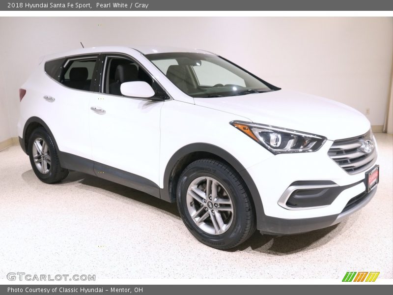  2018 Santa Fe Sport  Pearl White