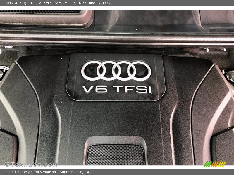 Night Black / Black 2017 Audi Q7 3.0T quattro Premium Plus