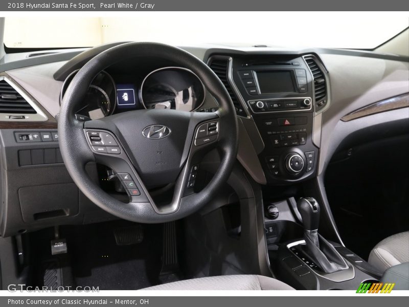 Dashboard of 2018 Santa Fe Sport 