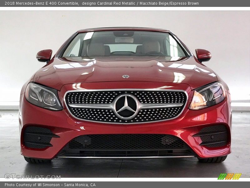  2018 E 400 Convertible designo Cardinal Red Metallic