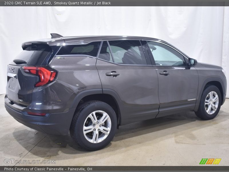 Smokey Quartz Metallic / Jet Black 2020 GMC Terrain SLE AWD