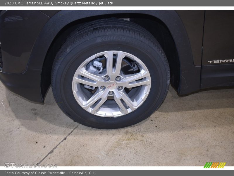 Smokey Quartz Metallic / Jet Black 2020 GMC Terrain SLE AWD