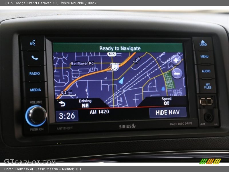 White Knuckle / Black 2019 Dodge Grand Caravan GT