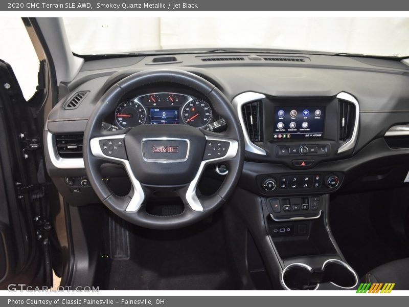 Smokey Quartz Metallic / Jet Black 2020 GMC Terrain SLE AWD
