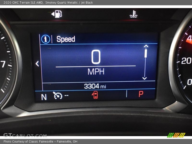 Smokey Quartz Metallic / Jet Black 2020 GMC Terrain SLE AWD