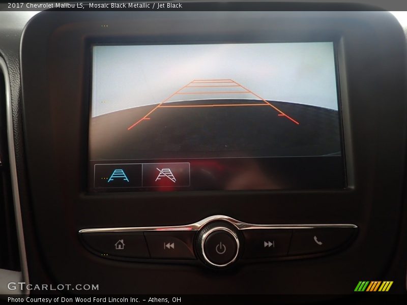 Mosaic Black Metallic / Jet Black 2017 Chevrolet Malibu LS