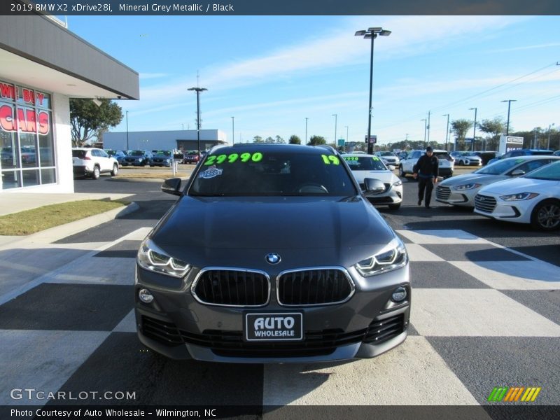 Mineral Grey Metallic / Black 2019 BMW X2 xDrive28i