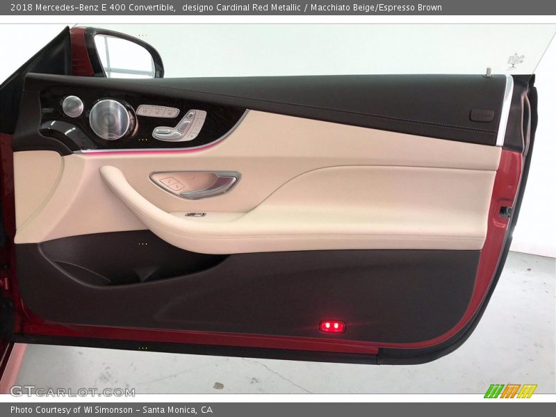 Door Panel of 2018 E 400 Convertible