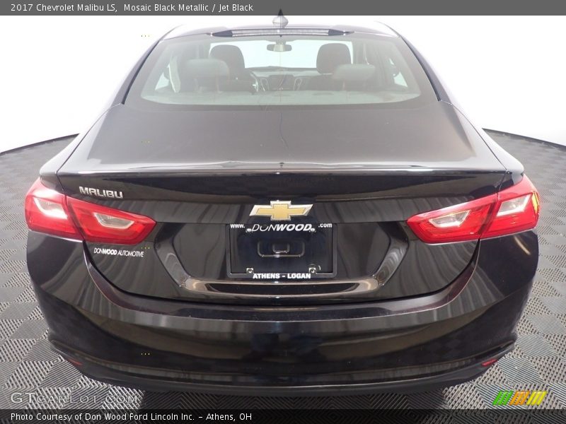 Mosaic Black Metallic / Jet Black 2017 Chevrolet Malibu LS