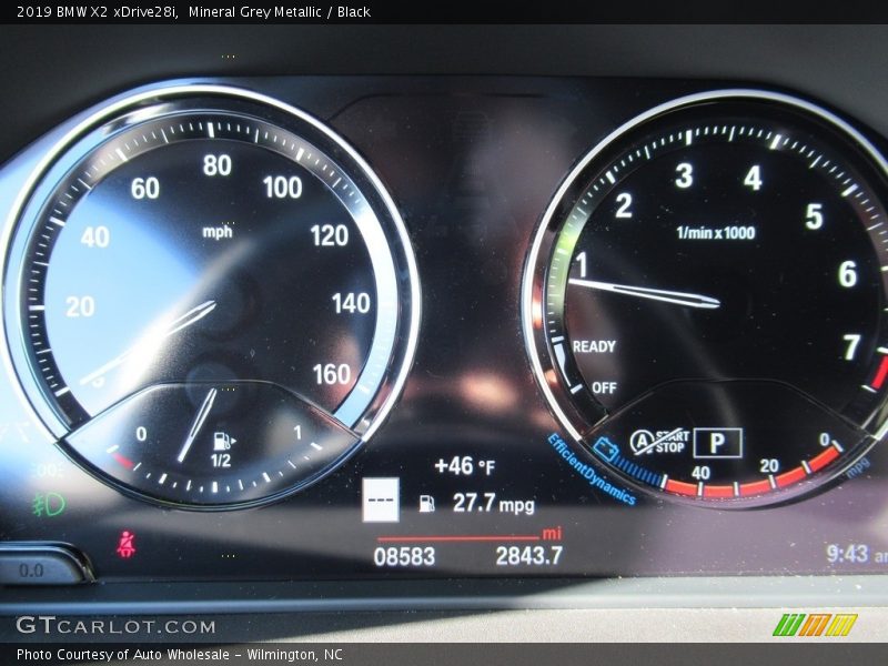 Mineral Grey Metallic / Black 2019 BMW X2 xDrive28i