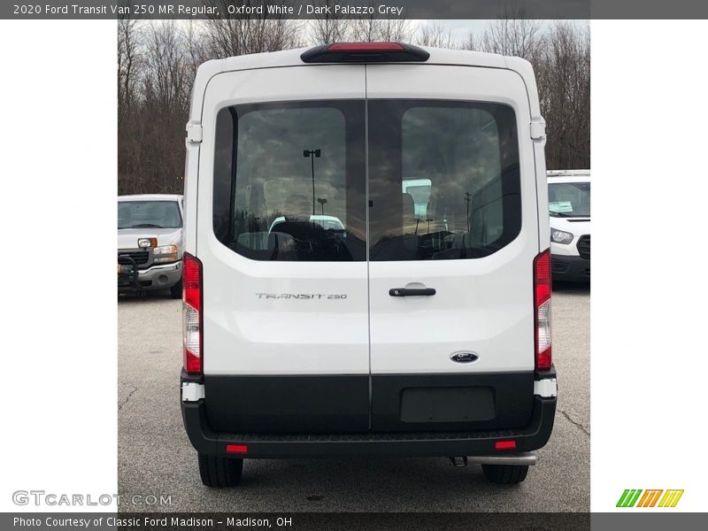 Oxford White / Dark Palazzo Grey 2020 Ford Transit Van 250 MR Regular