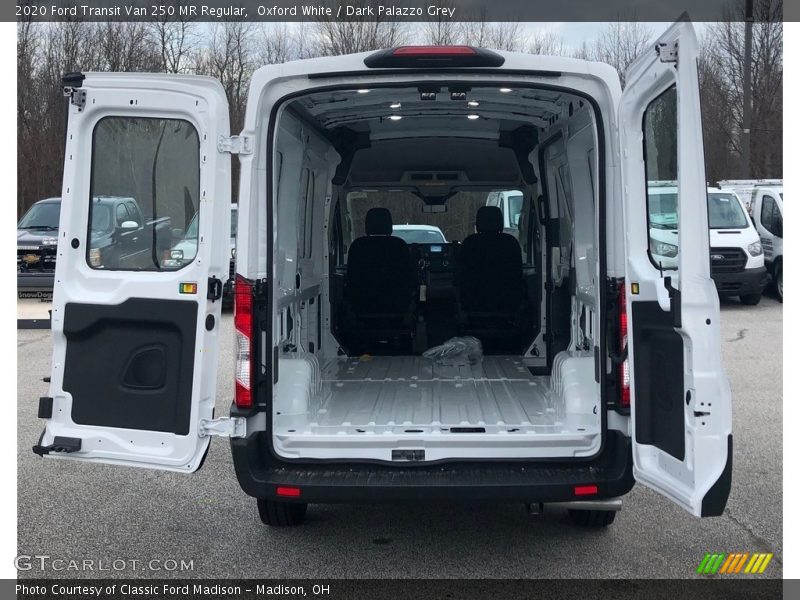 Oxford White / Dark Palazzo Grey 2020 Ford Transit Van 250 MR Regular