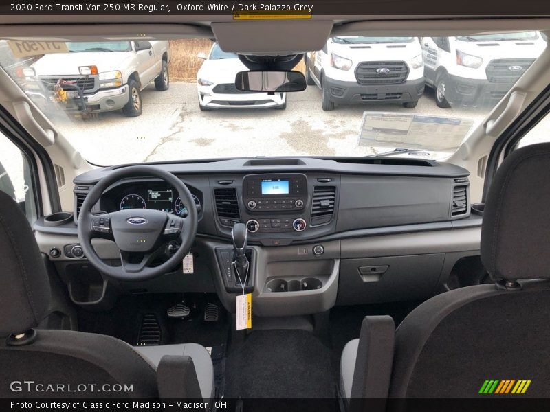 Oxford White / Dark Palazzo Grey 2020 Ford Transit Van 250 MR Regular