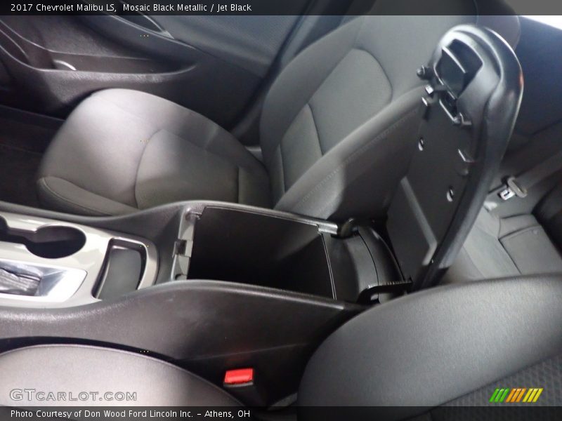 Mosaic Black Metallic / Jet Black 2017 Chevrolet Malibu LS
