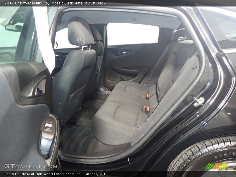 Mosaic Black Metallic / Jet Black 2017 Chevrolet Malibu LS