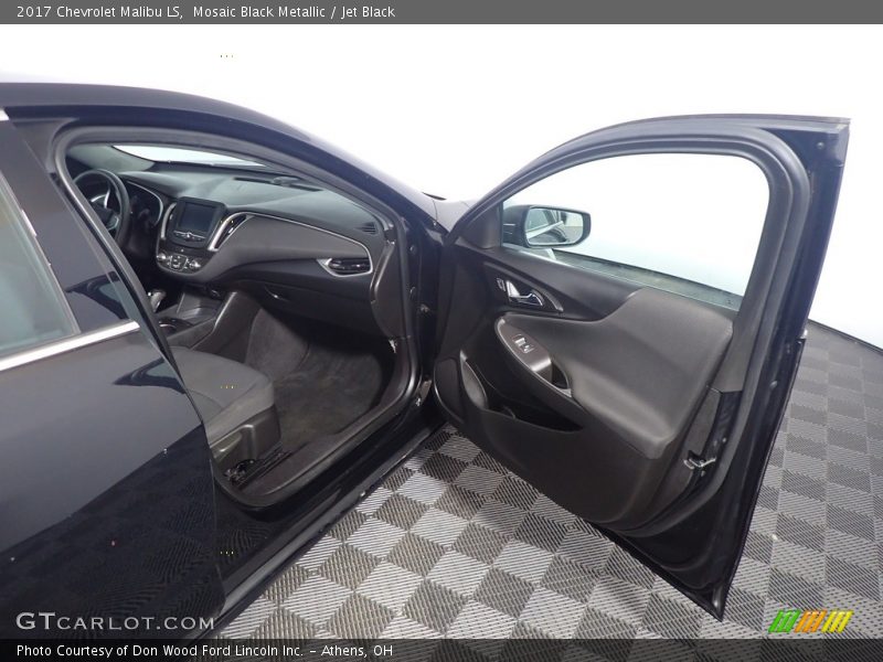 Mosaic Black Metallic / Jet Black 2017 Chevrolet Malibu LS
