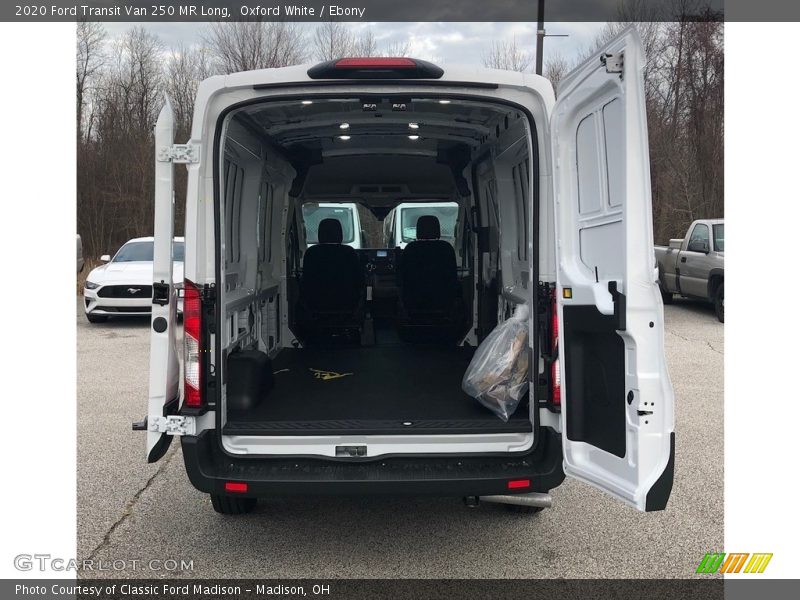 Oxford White / Ebony 2020 Ford Transit Van 250 MR Long