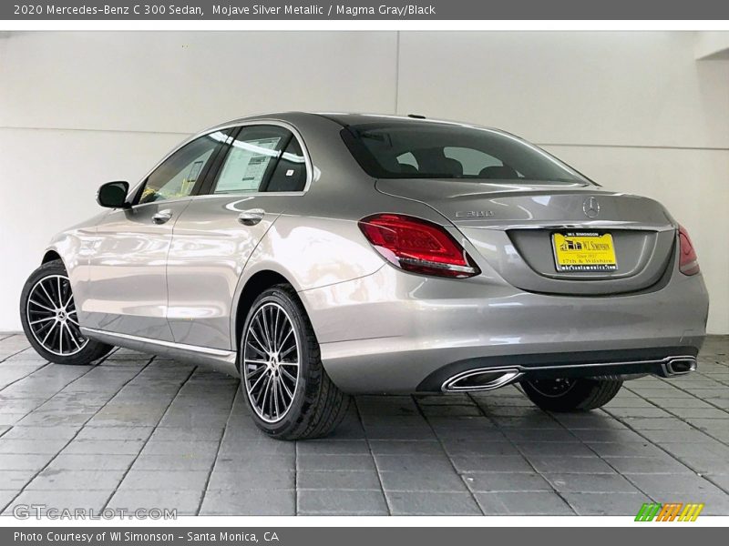 Mojave Silver Metallic / Magma Gray/Black 2020 Mercedes-Benz C 300 Sedan